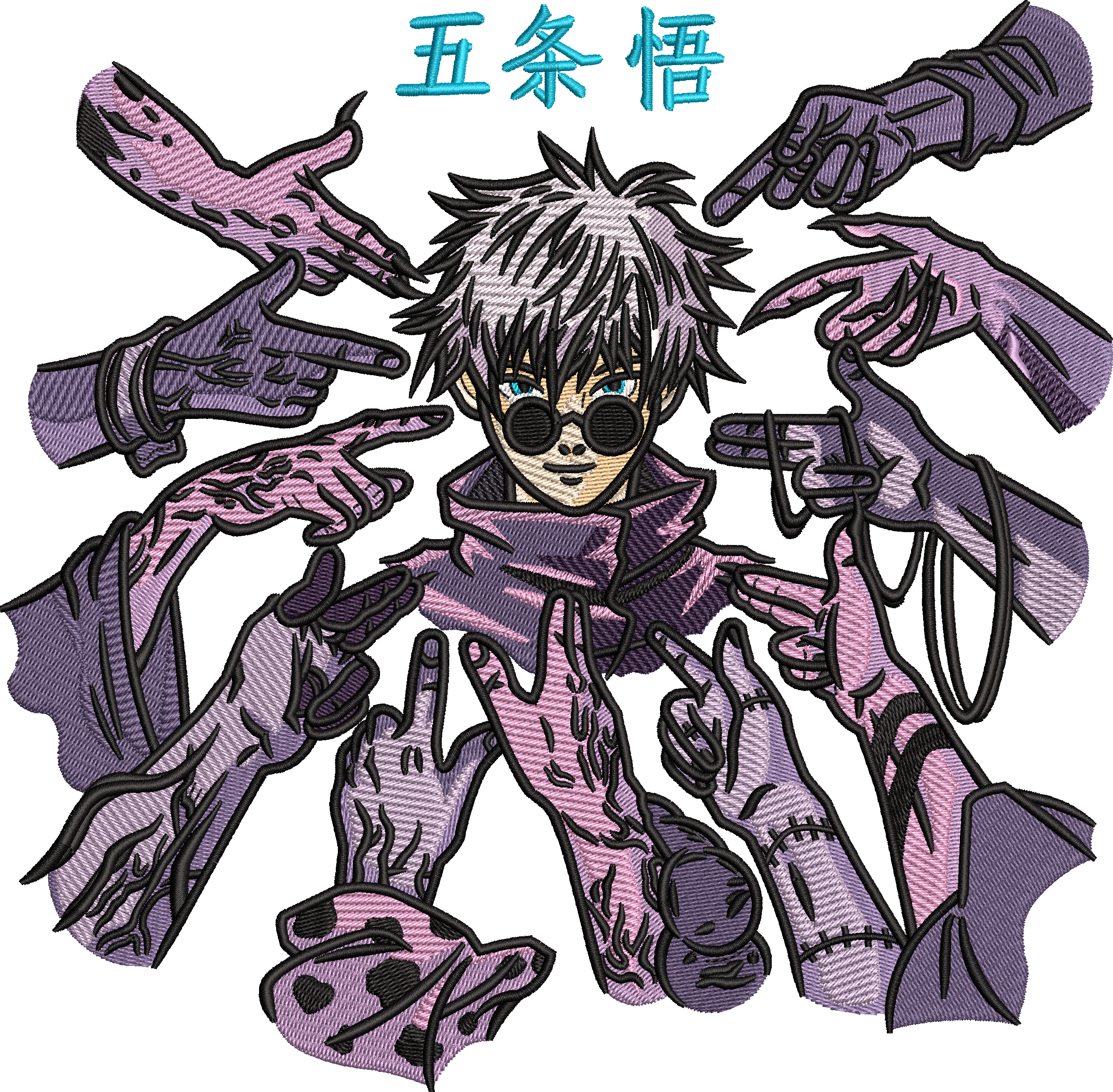 JUJUTSU KAISEN BORDADO