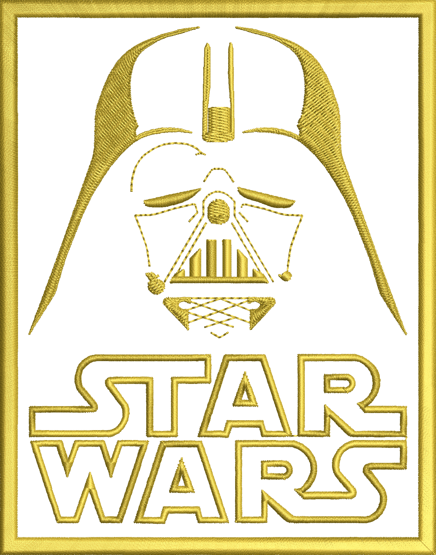 STAR WARS BORDADO