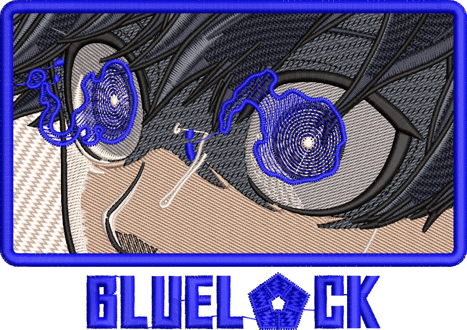 BLUE LOCK BORDADO