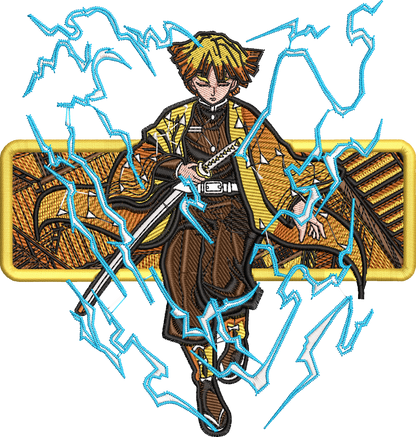 CAMISA BORDADA DEMON SLAYER