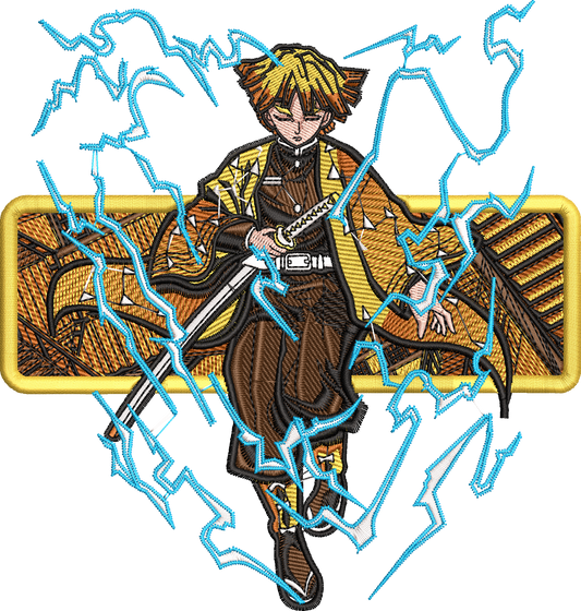 CAMISA BORDADA DEMON SLAYER