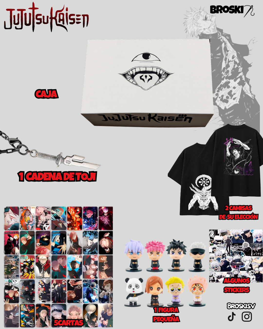 CAJA JUJUTSU KAISEN