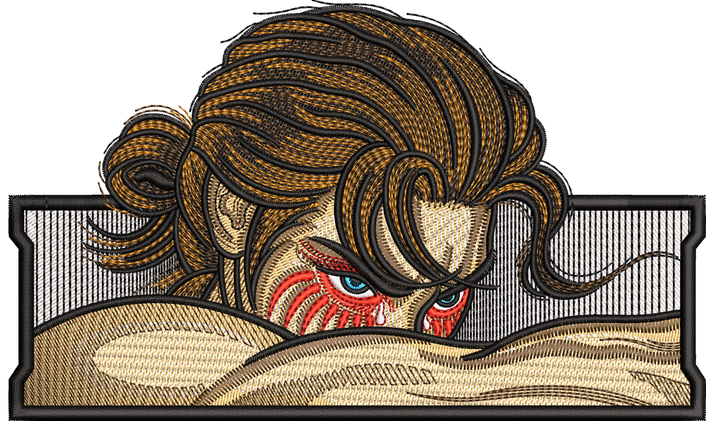 Atack on titan BORDADO