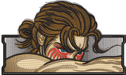 Atack on titan BORDADO