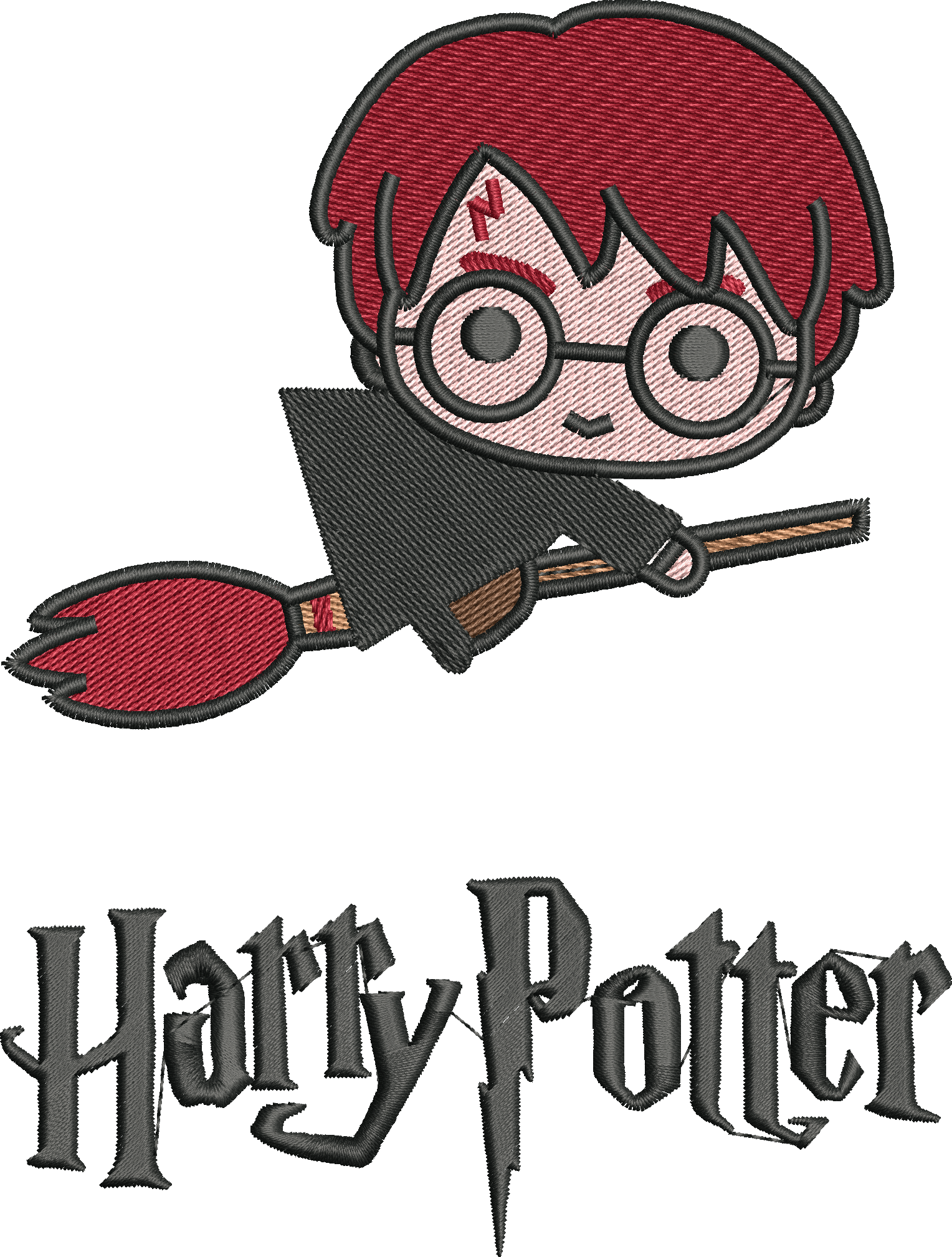 HARRY POTTER BORDADO