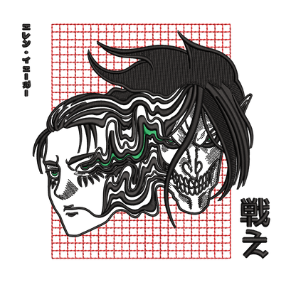 Atack on titan BORDADO