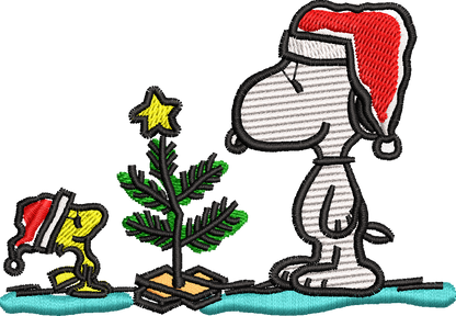 Caricaturas (Snoopy, picapiedras) BORDADO