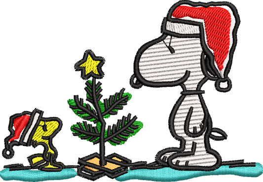 Caricaturas (Snoopy, picapiedras) BORDADO