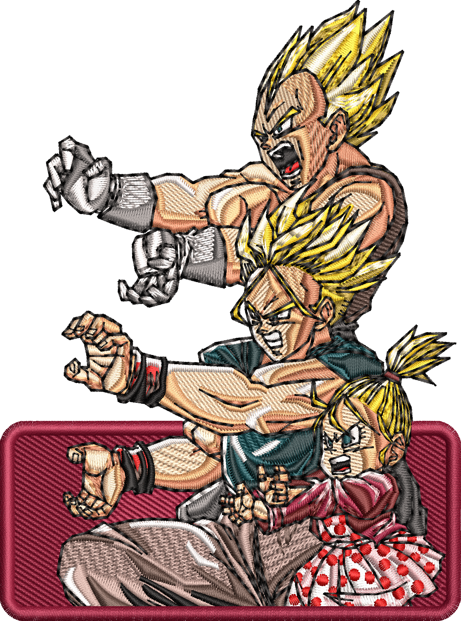 DRAGON BALL BORDADO