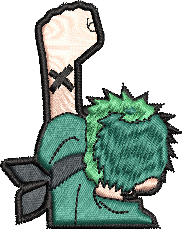 ONE PIECE BORDADO